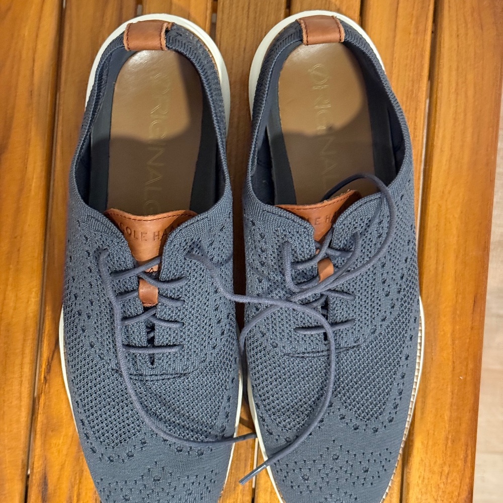 Cole Haan Original Grand Knit Wingtip Oxfords